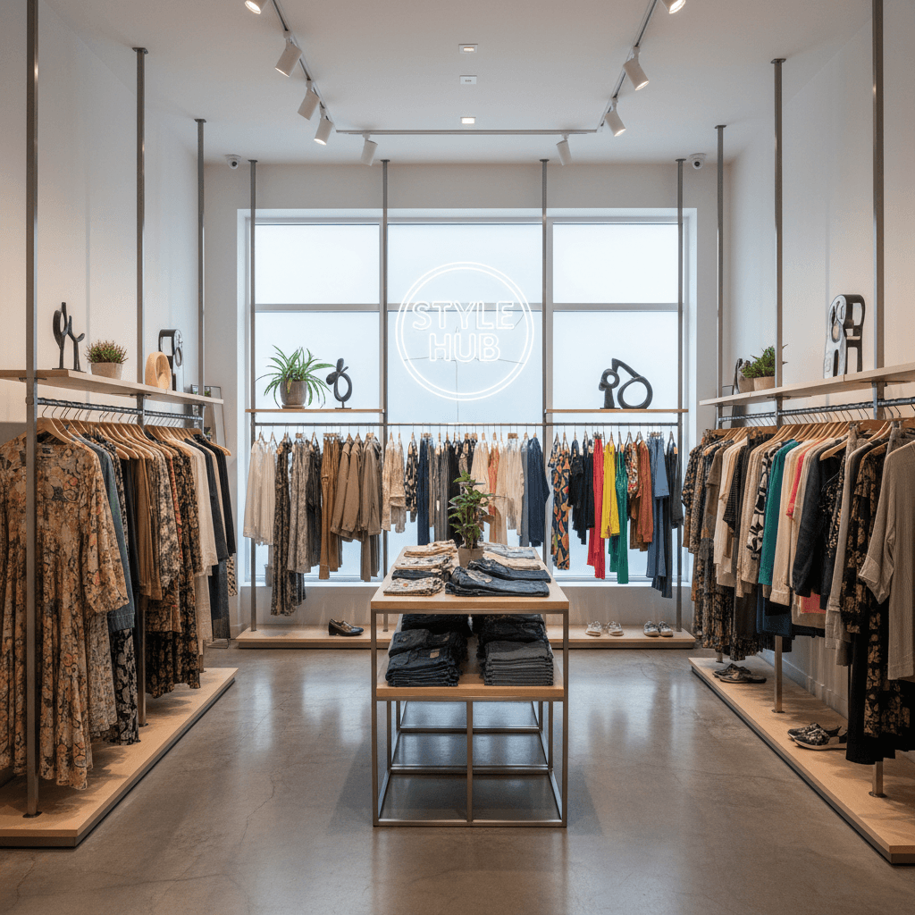 Apparel collection display
